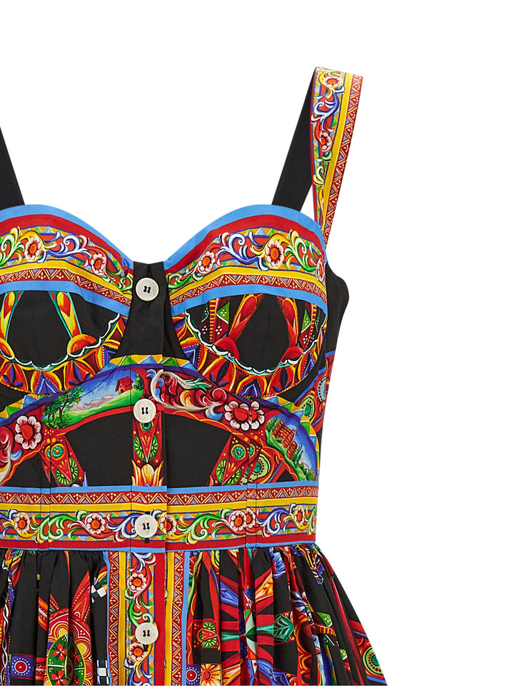 Dolce & Gabbana Carretto Dresses - Multicolor | ffe7f8a33f8583d5ee699a5bf098d4cd788cc25b