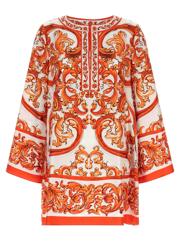 Maiolica Dresses Orange