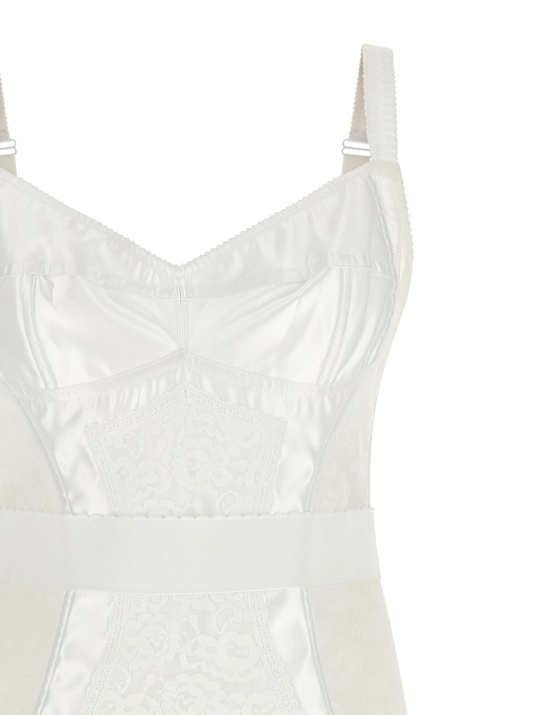Dolce & Gabbana Corsetry Dress Dresses - White | 540988d3f3117a42f8156138e932166cd99cb05d