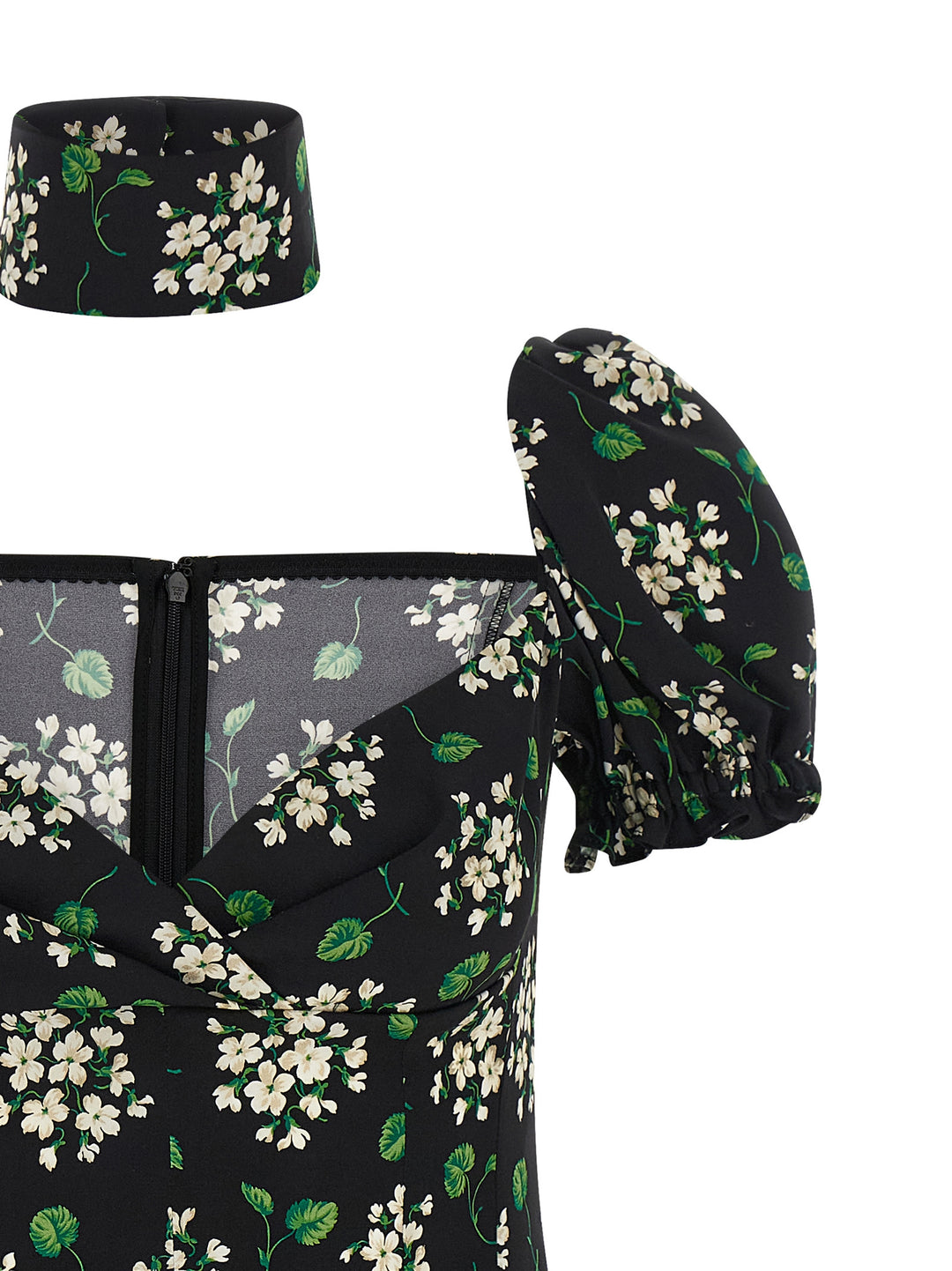 Dolce & Gabbana Flower Print Dress Dresses - Black | 9ce4a9cef16cb326547aa3c4a27d6ca68e12efe4