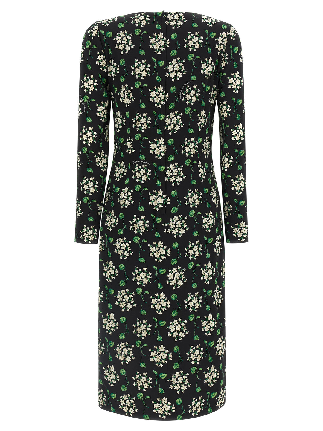 Dolce & Gabbana Flower Print Dress Dresses - Black | c0ca756b8bfeb522086268a11cb7cd534e76d78c