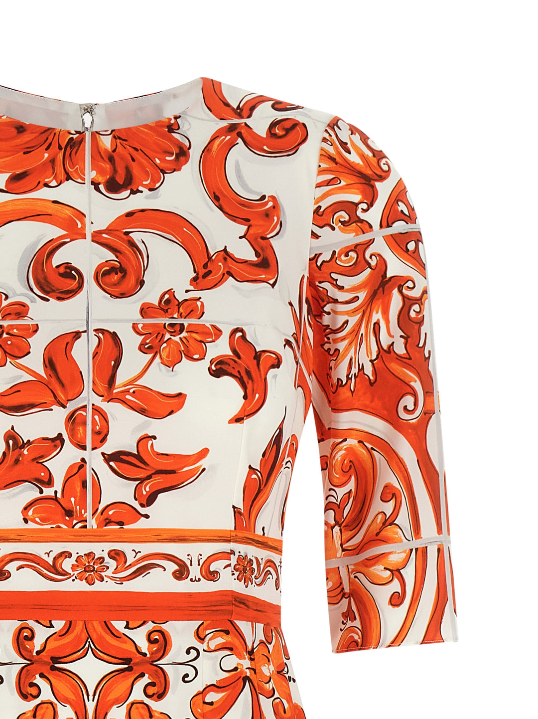 Dolce & Gabbana Maiolica Dresses - Orange | dd4deb803e4c5dacdc3c666f91402924cbc25d49