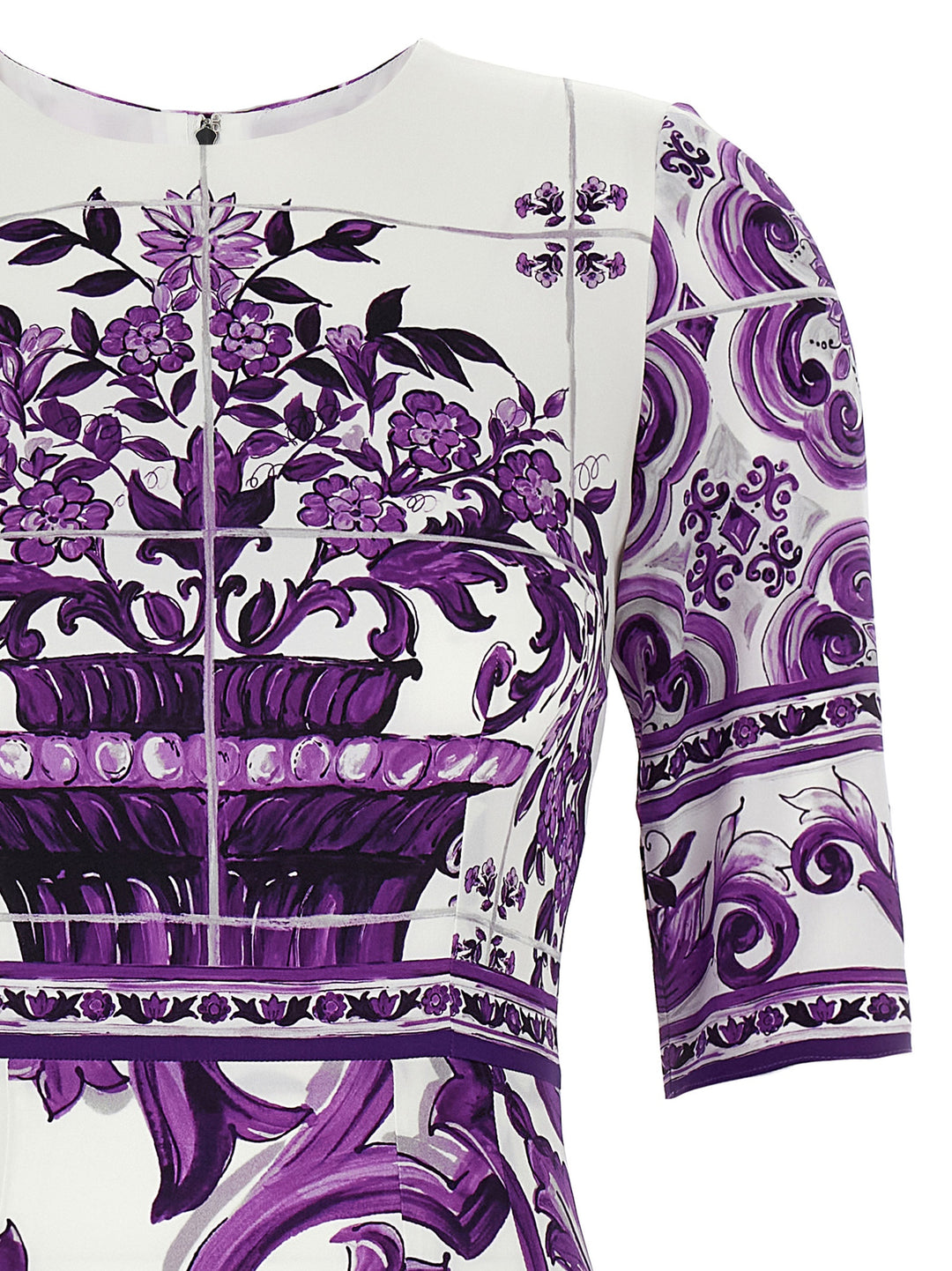dolce and gabbana purple dress Dolce & Gabbana Purple Lace Dress