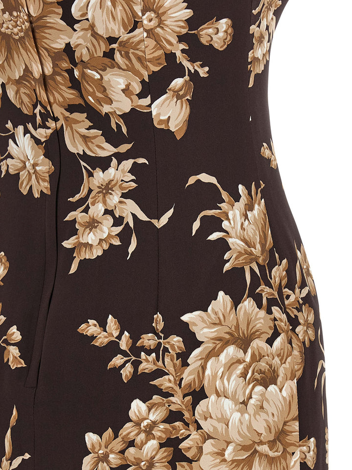 Dolce & Gabbana Rose Print Dress Dresses - Multicolor | 063e035c6daeeac6fb67cab4bf5af8cbce3bcb12