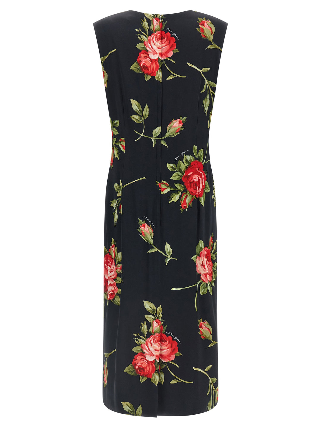 Dolce & Gabbana Bouquet Rose Dresses - Black | bb259d31542aea7558f6786f44767291cfd5c0ea