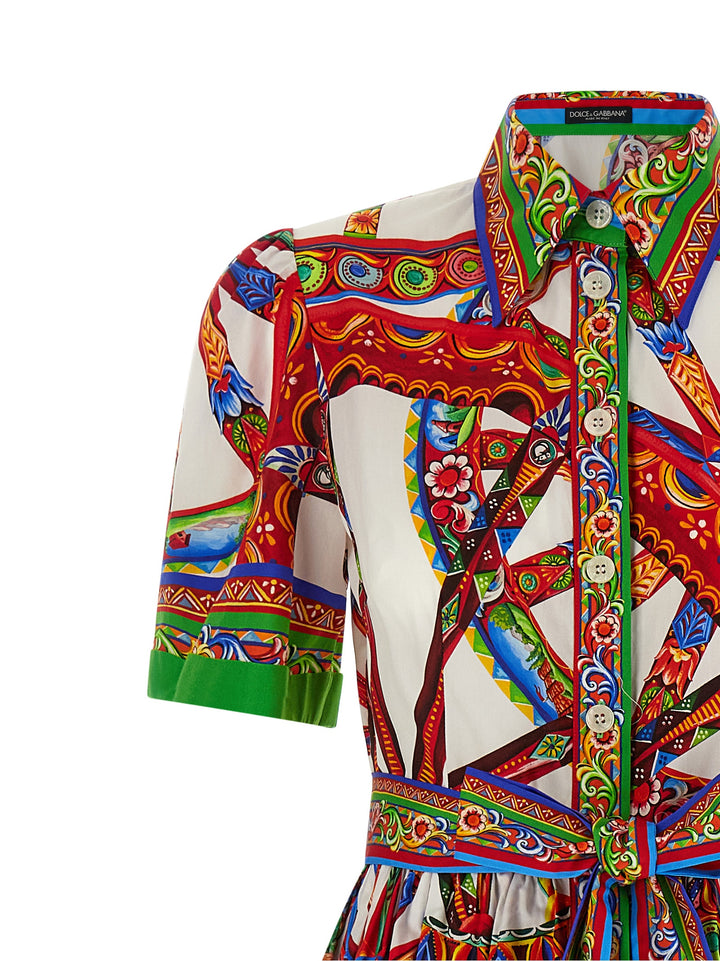 Dolce & Gabbana Carretto Dresses - Multicolor | ce326271ef45b65dff83c18bc4f9498d57a60326
