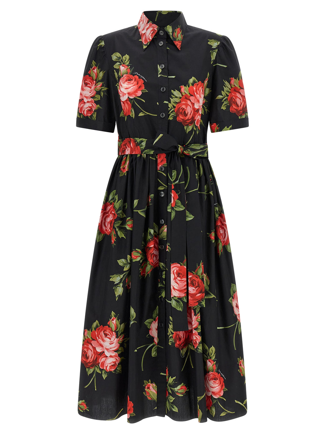 Dolce & Gabbana Bouquet Rose Dresses - Black | ab1cd38451fa031230495b1f327988c847cc886c