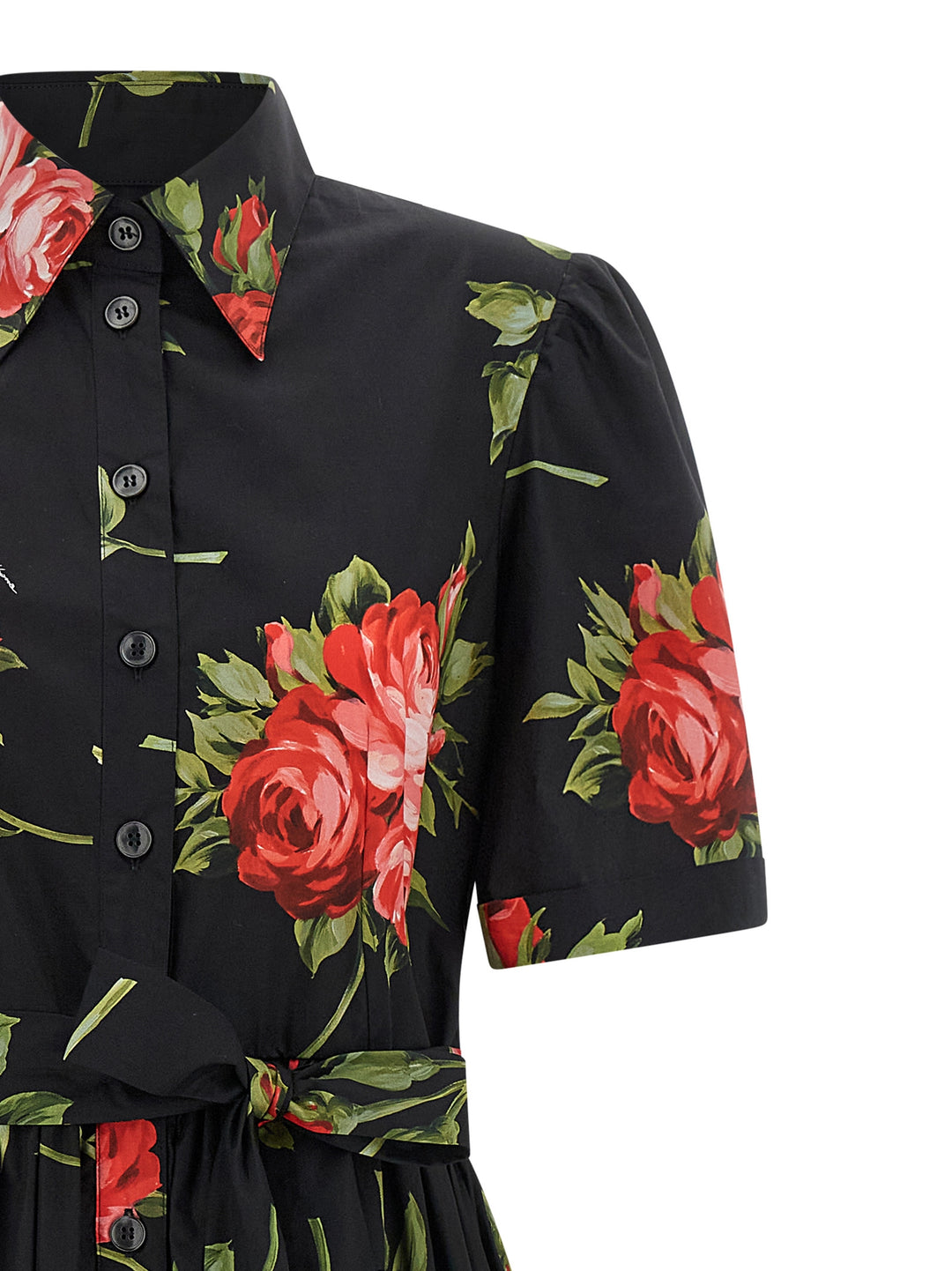 Dolce & Gabbana Bouquet Rose Dresses - Black | d93eb25936a6990e6d96d422fc5dd4bdc6443e2c