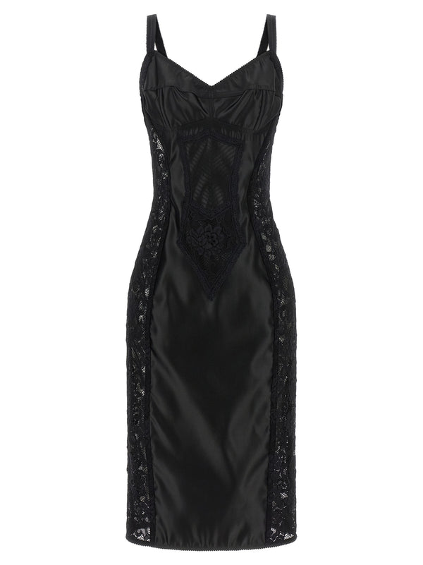 Corsetry Dress Dresses Black
