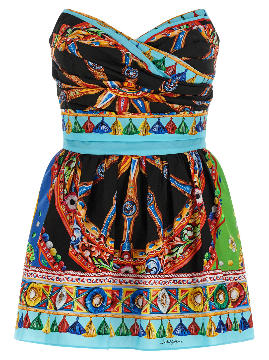 Dolce & Gabbana Carretto Dresses - Multicolor | 8185a27107c5b3c9e5610e240514d349e6dc85a8