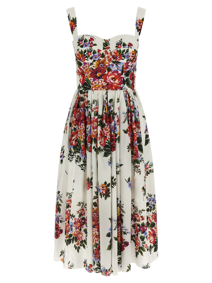 Dolce & Gabbana Mazzo Di Fiori Dresses - White | 87de0671442dfbc86fdb2aef5eaef0581249bb49