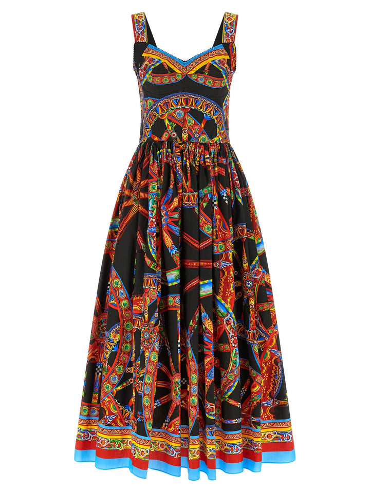 Dolce & Gabbana Carretto Dresses - Multicolor | e91189264b361677e2d7b8155f4b0b5834ecc7ab