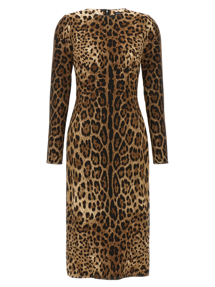 Leopard Dresses Brown