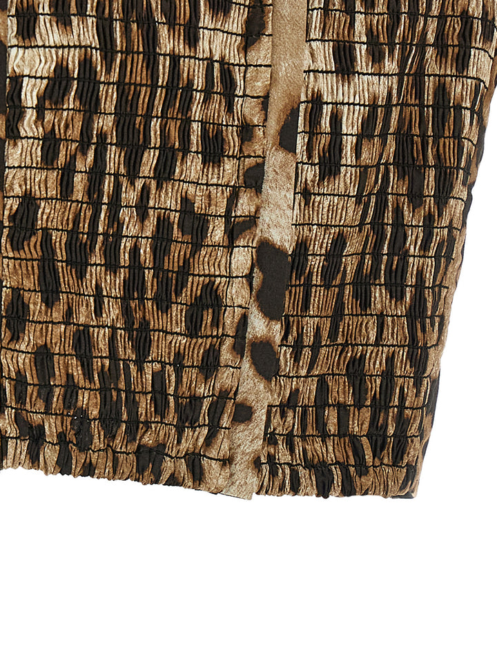 Dolce & Gabbana Sweetheart Neckline Top Tops - Brown | 8f68114709c76019d4b3c5f9587abc108f64fbcf