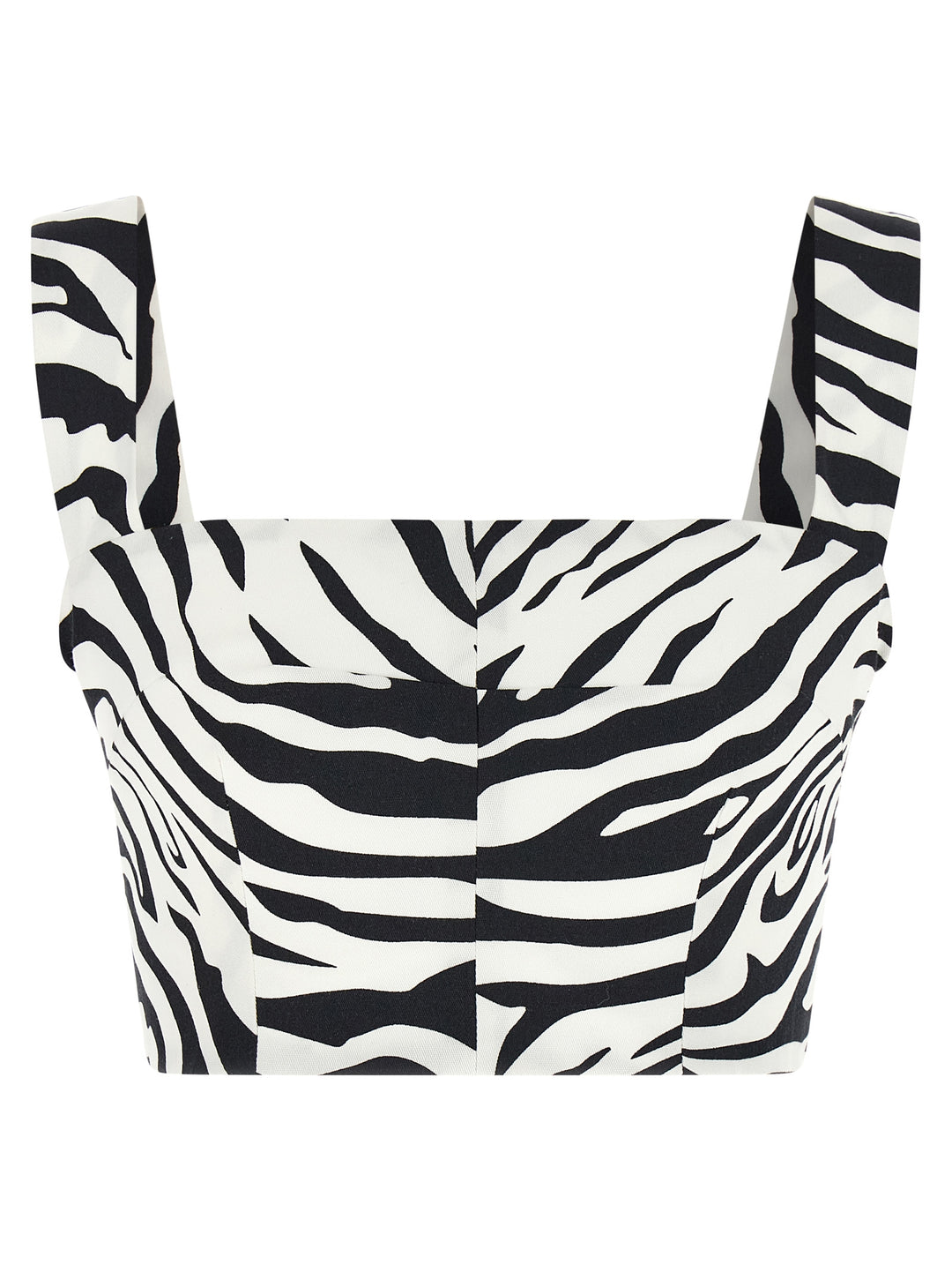 Dolce & Gabbana Zebra Tops - White/Black | fc507e8e17b8e18b1ae149e09cbcb24367eb84f0