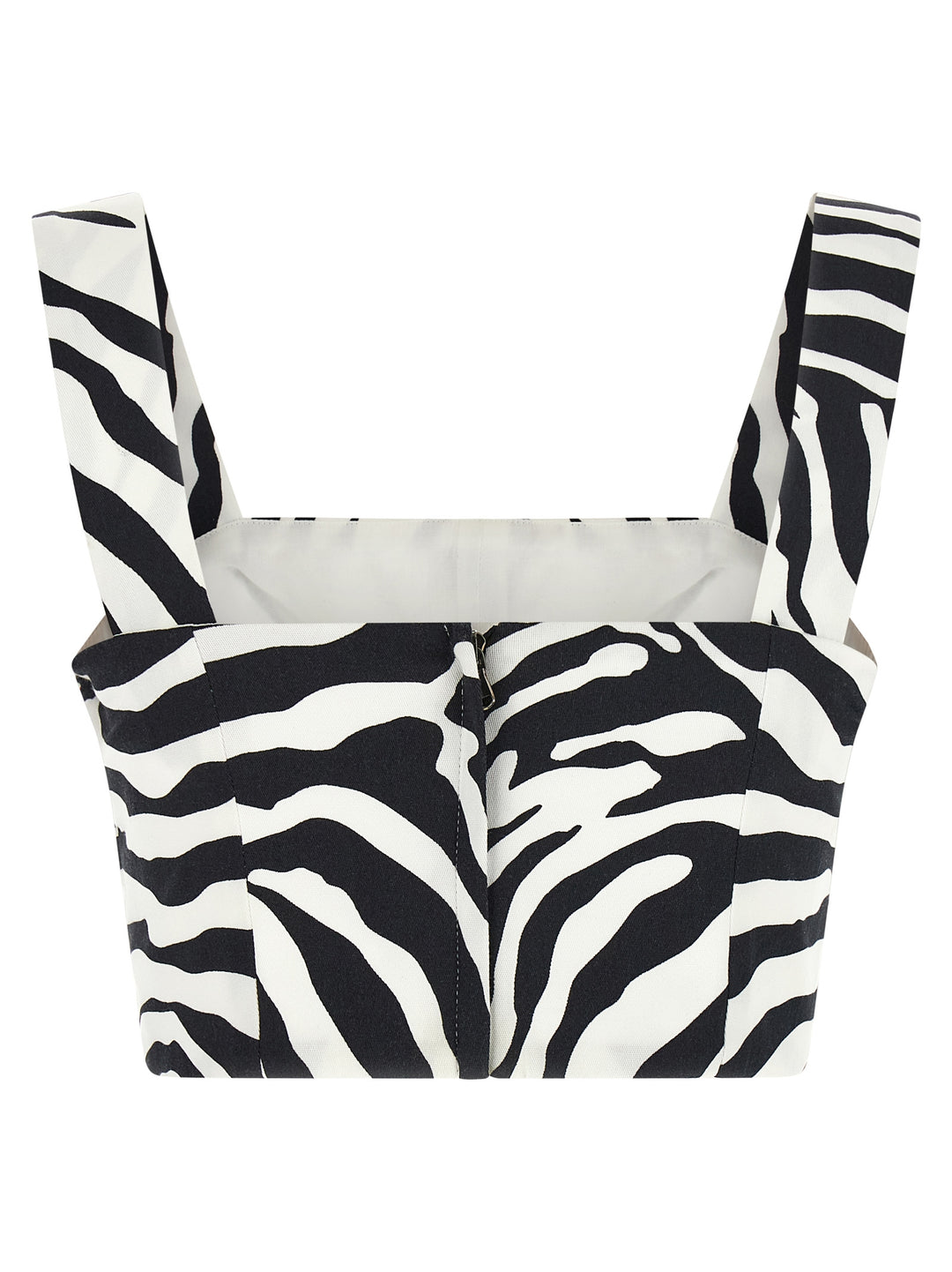 Dolce & Gabbana Zebra Tops - White/Black | 503db964e61ee4c27bc873b6ec5d84bc439e8bf4