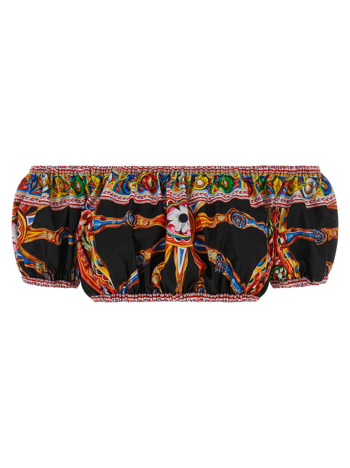 Dolce & Gabbana Carretto Tops - Multicolor | d6d57a5a7e104923b284d754bfff4921225a9d49