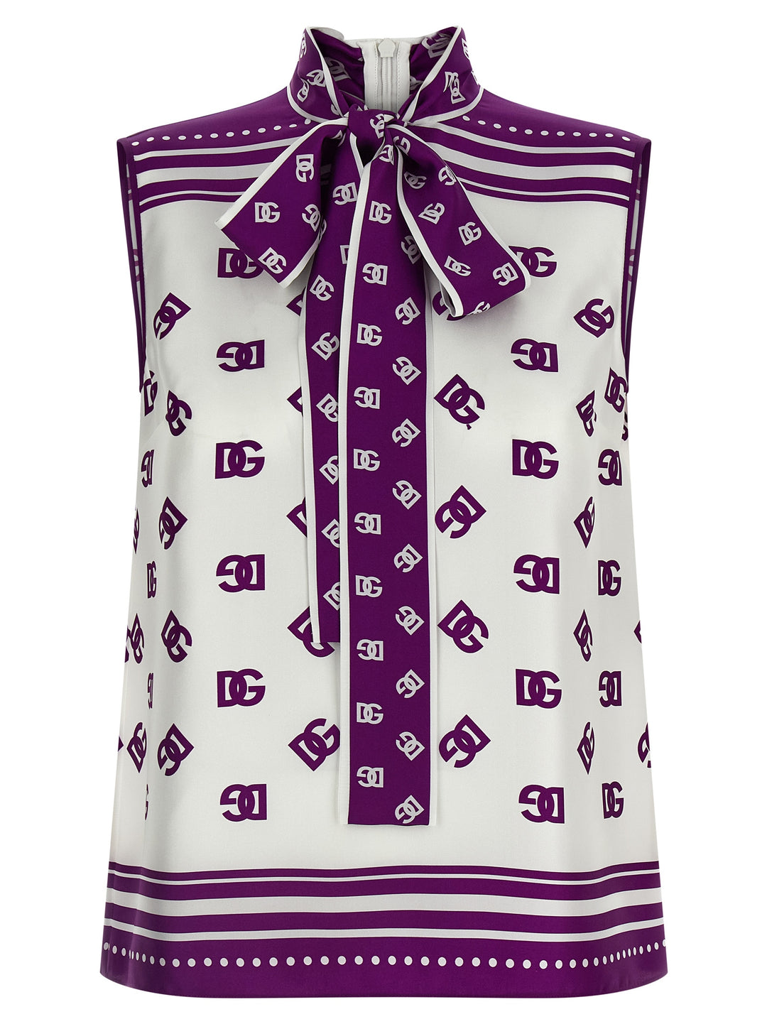 Dolce & Gabbana Dg Press Top Tops - Purple | 95244d04611364388fd51202daea65bace2df412