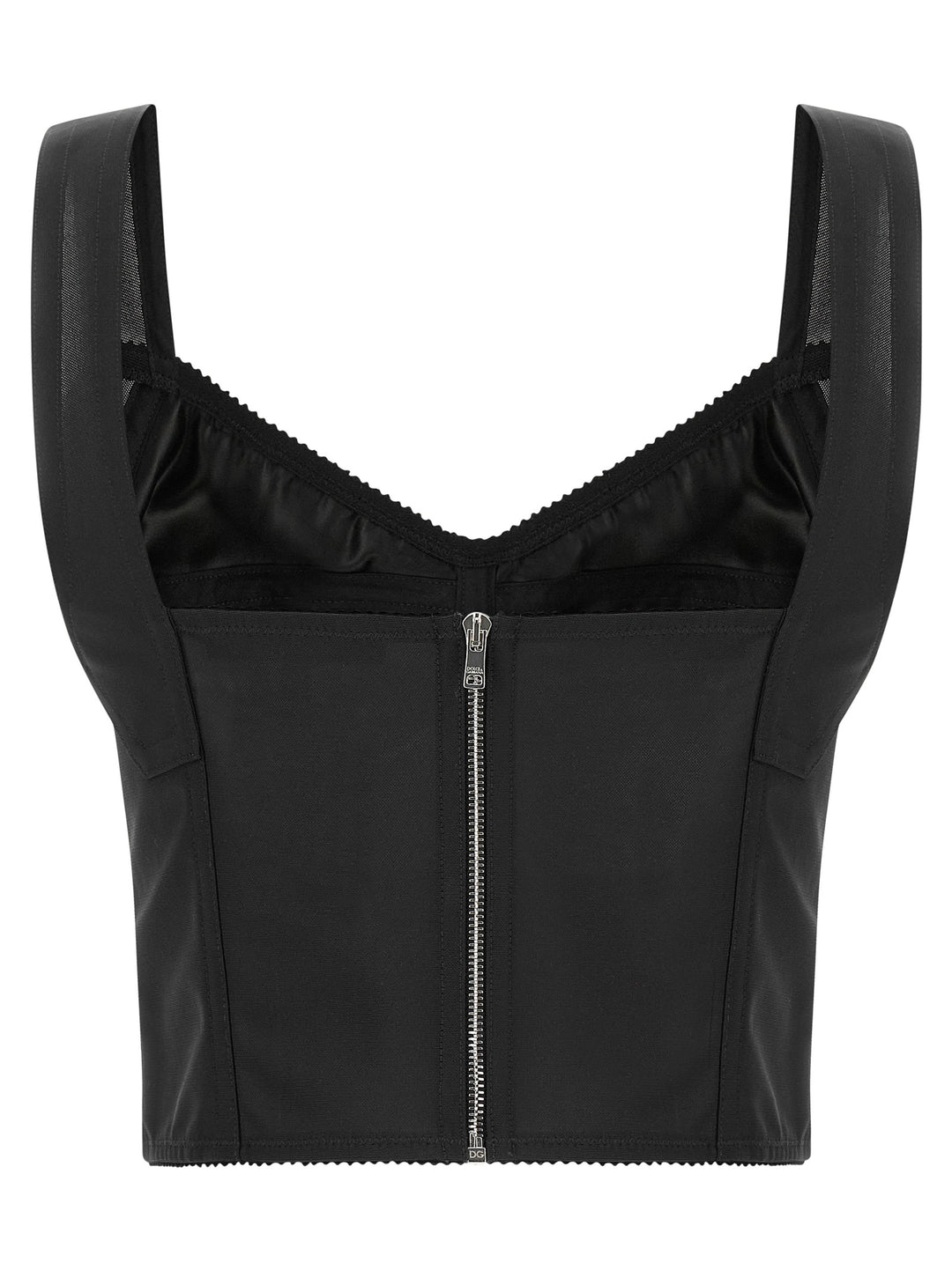Dolce & Gabbana Corsetteria Tops - Black | ce7f82f4ec6a377d773bae5ea3c68d98463866c9
