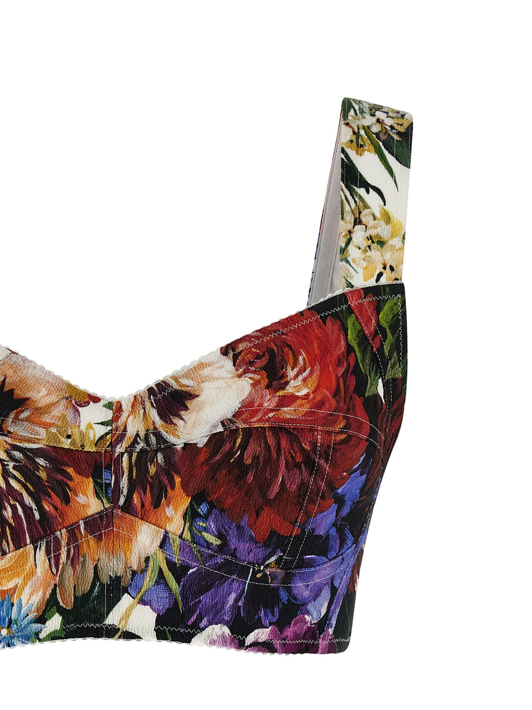 Dolce & Gabbana Print Top Tops - Multicolor | 7e95d90f52d0d2a6a70a683addb8044e7c5869e0