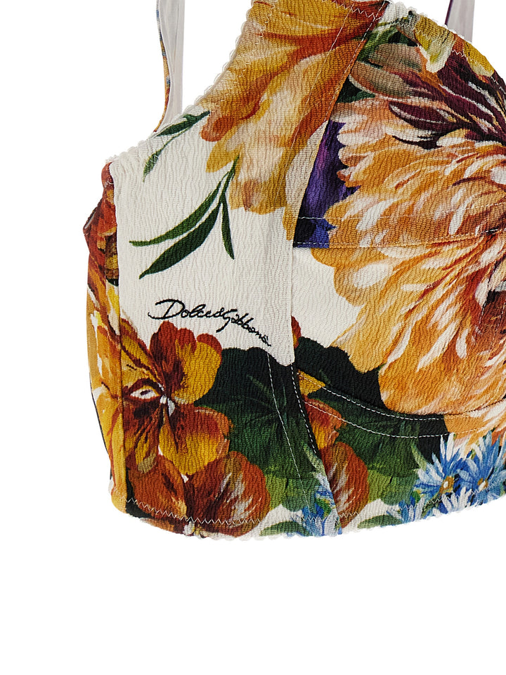 Dolce & Gabbana Print Top Tops - Multicolor | 8aaf92d44302c9028cb132036bc93536ec64f412