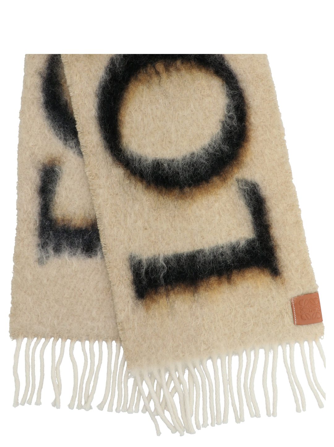 Loewe Scarves, Foulards Beige