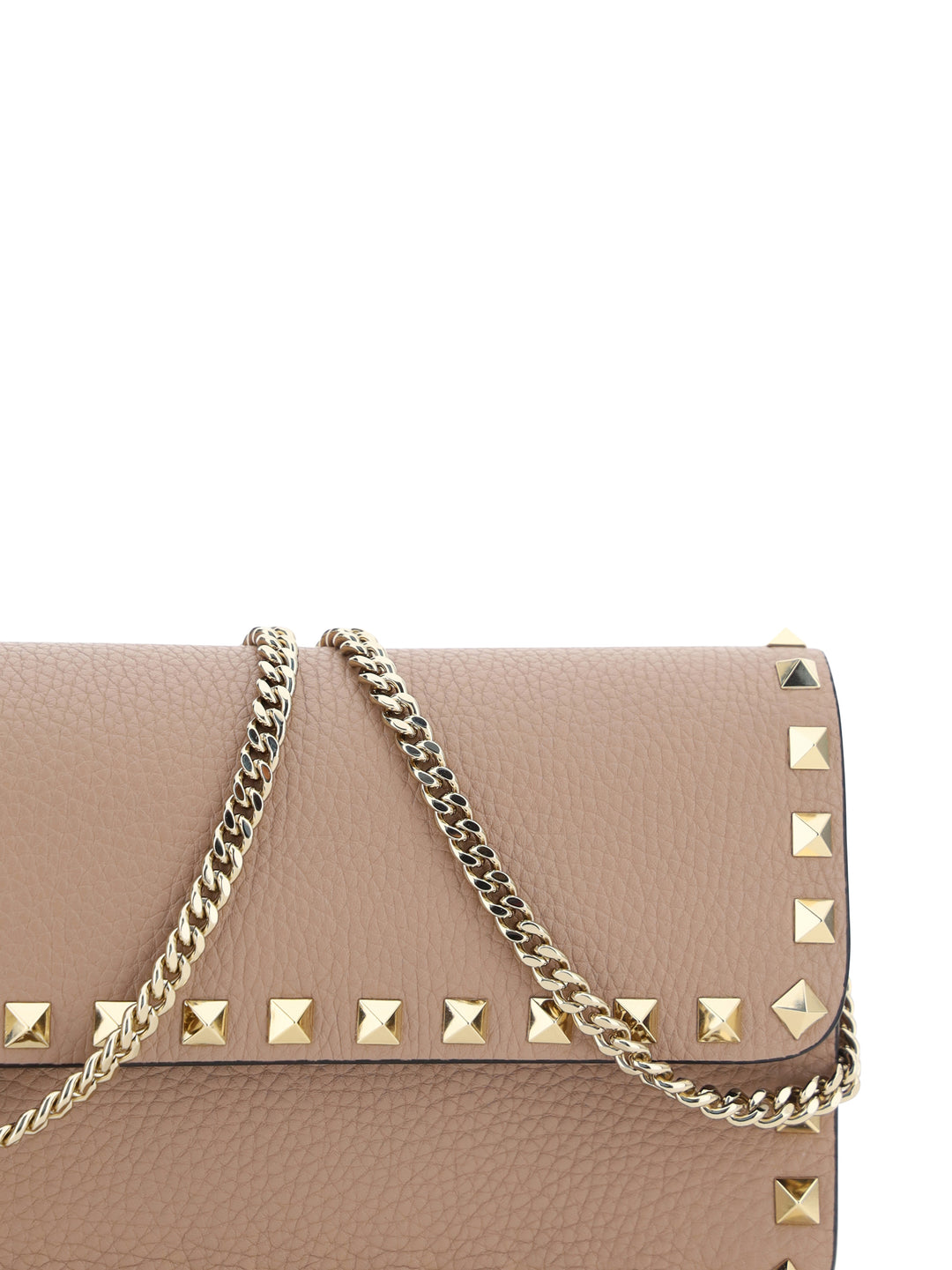 WALLET W/STRAP | ROCKSTUD | VITELLO STAM