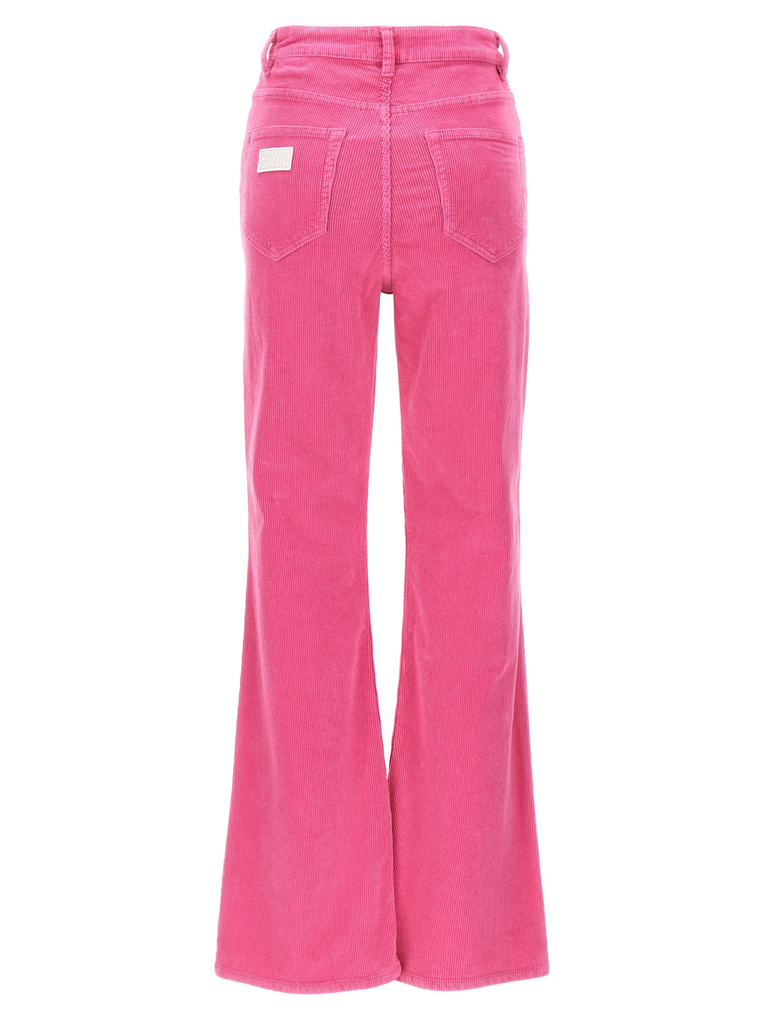 Corduroy Trousers Pants Fuchsia