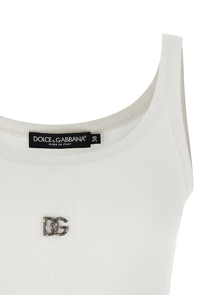 Dolce & Gabbana Dg Tops - White | d4497ac860604d9f3b035ea8109aedea2db144a4