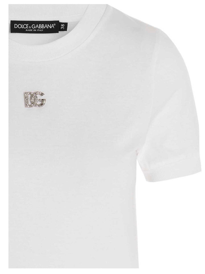 Dolce & Gabbana Logo T-shirt - White | 36d14db30a998656c2d90cd74c1d1b1648158539