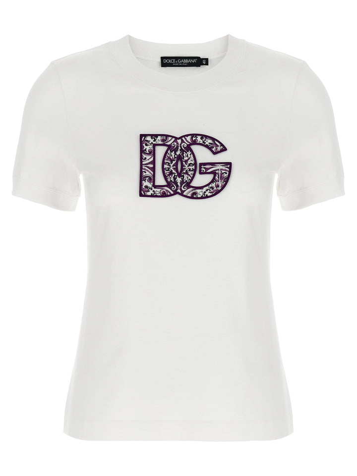 Dolce & Gabbana Maiolica T-shirt - White | a7fd93766ad17f6c890c3f6b7e6bbfaec4f44450