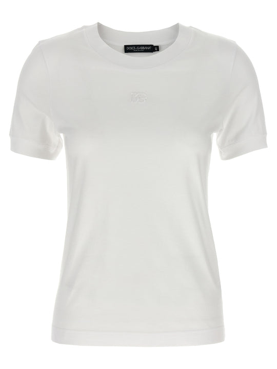 Logo Embroidery T-Shirt White