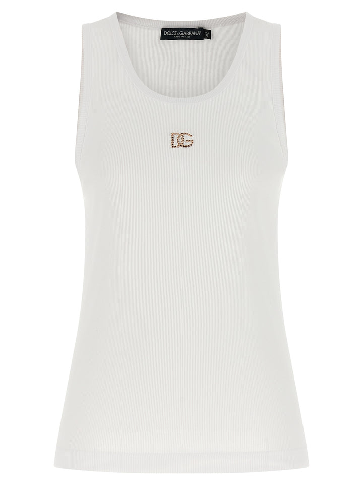 Dolce & Gabbana Dg Tops - White | 1c135d5cac05bc9969b3af777ef915b3892594b8