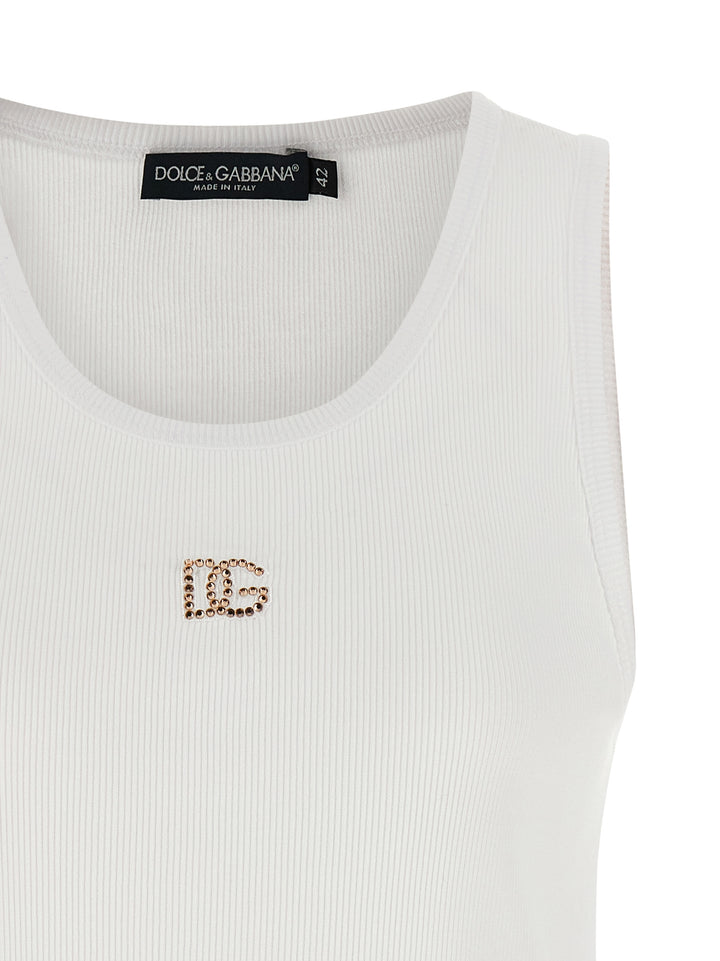 Dolce & Gabbana Dg Tops - White | 4660f90f5843f6efc54bd3f06317e033511da8b6