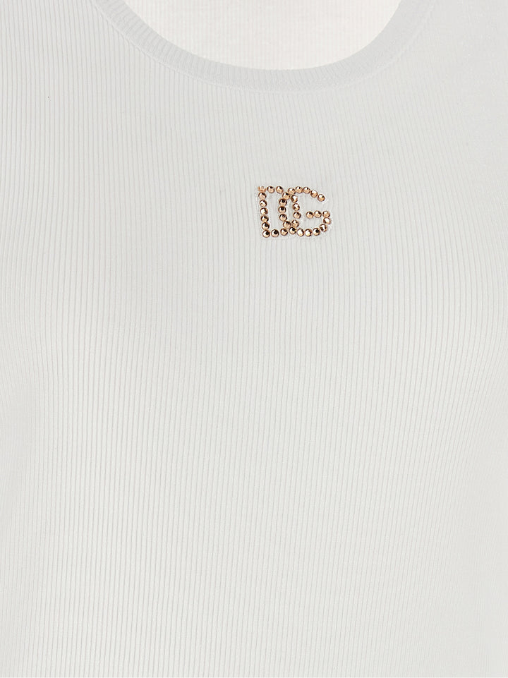 Dolce & Gabbana Dg Tops - White | 205d5375d8e10e78034e783a000cac7487230893