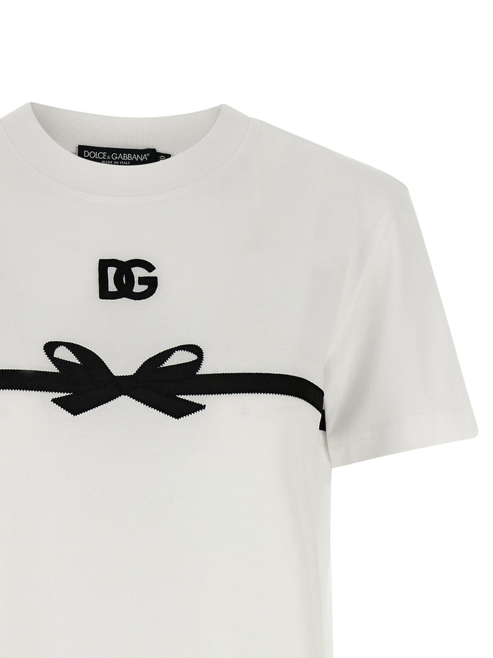 Dolce & Gabbana Tape T-shirt - White | 0ed7733b85c3d6954f035666da83a77900310c52