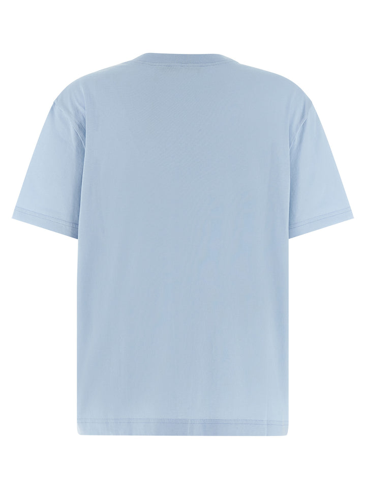 Dolce & Gabbana Chain Embroidery T-shirt - Light Blue | f6d07563b0e21c6ca5b3ee8c278143356a758a16