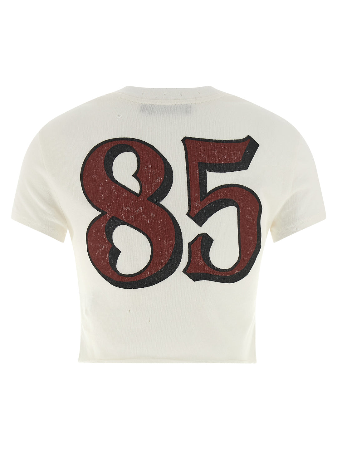 Dolce & Gabbana Used Effect Cotton T-shirt - White | f25a405e39fe5fb72196bcbab4cc5bf3a564322e