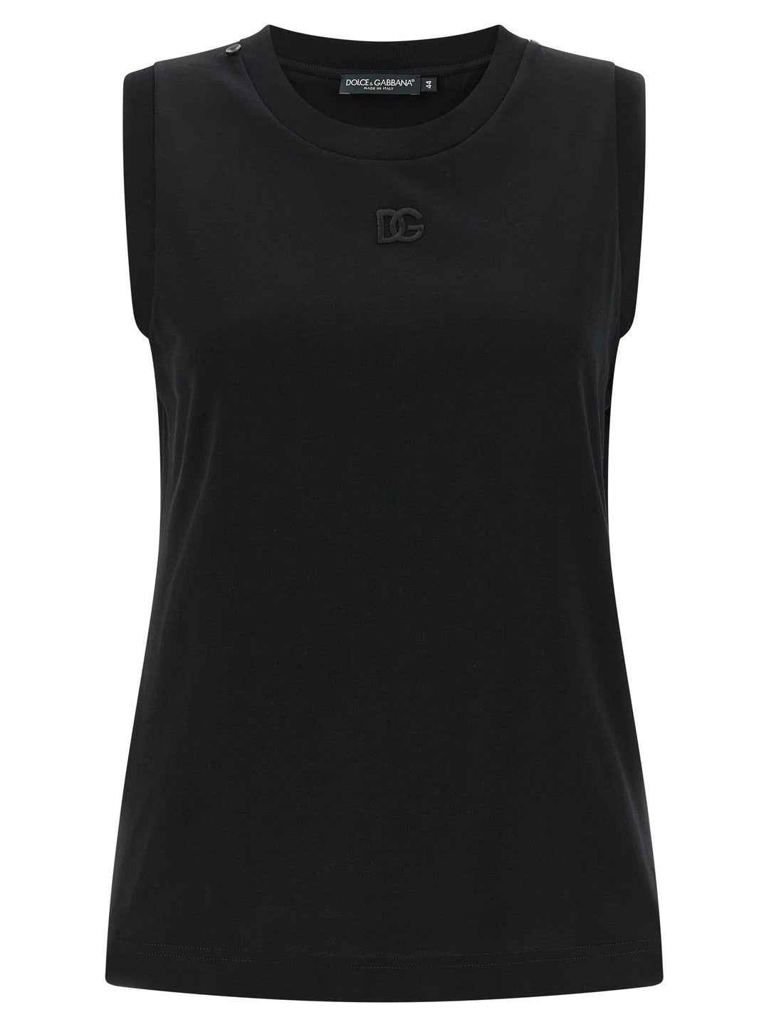 Dolce & Gabbana With Scarf T-shirt - Black | f940338a4be2cc9d2d07246829ff590fb6dce50a