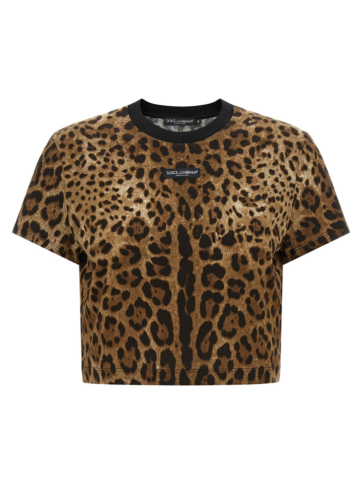Dolce & Gabbana Leo T-shirt - Brown | 7b85fcf1c8b7bc6dea69e11b8367cf6ba70ac15f