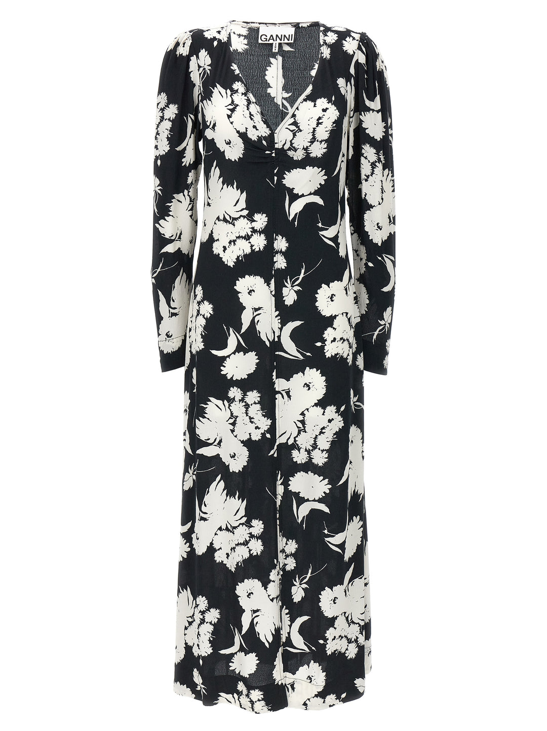 Floral Dress Dresses White/Black