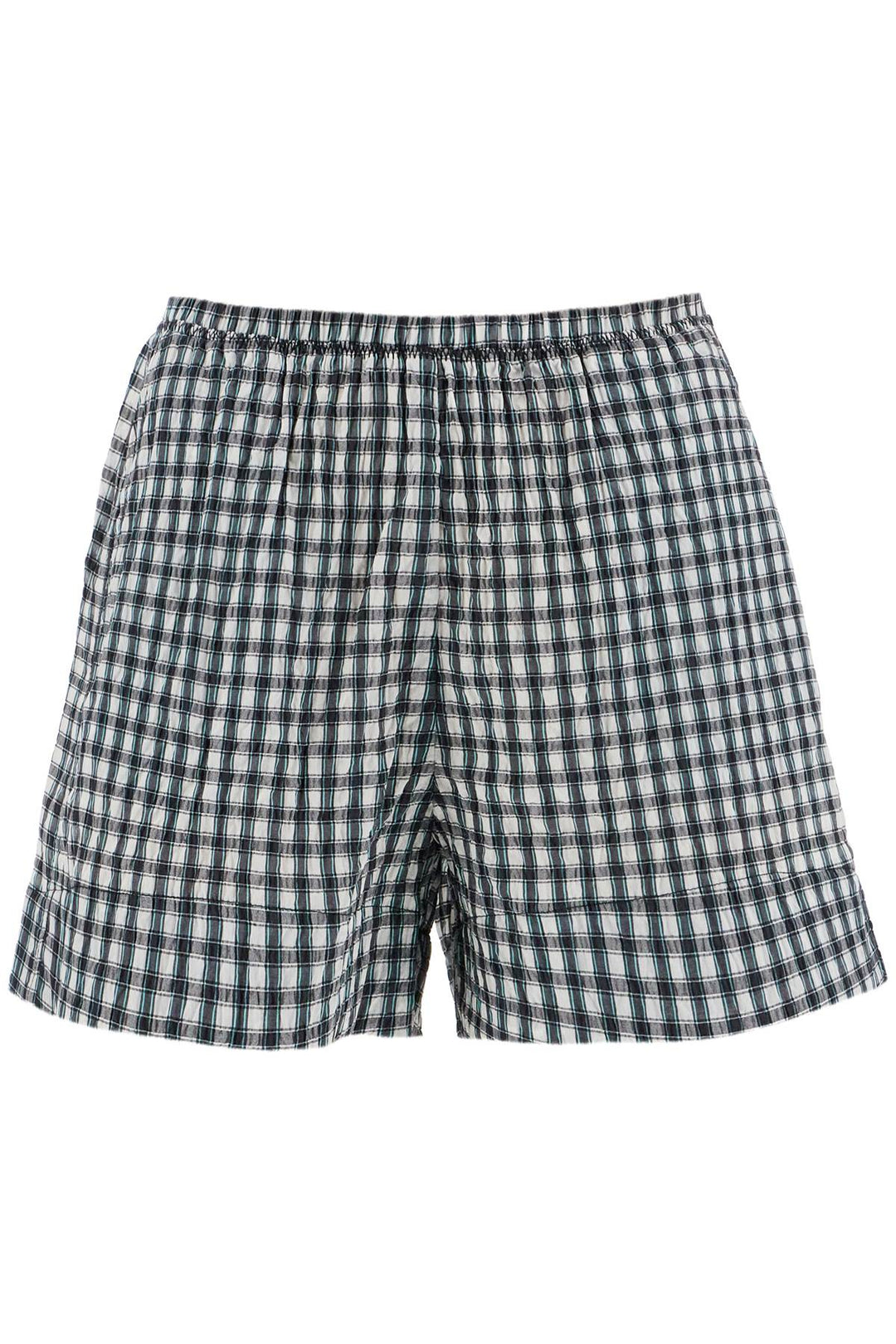 Shorts In Seersucker A Quadretti