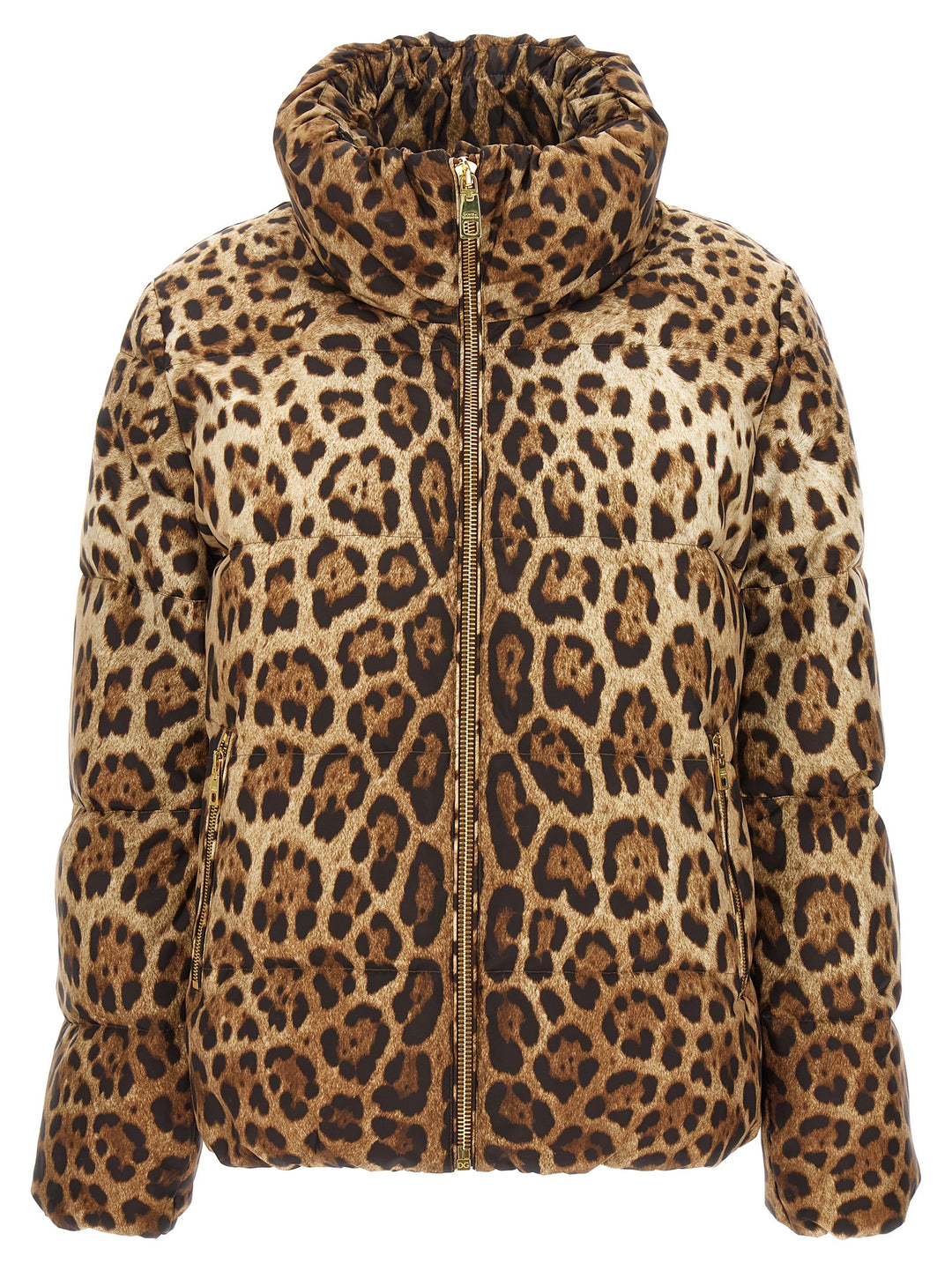 Animalier Down Jacket Casual Jackets, Parka Multicolor