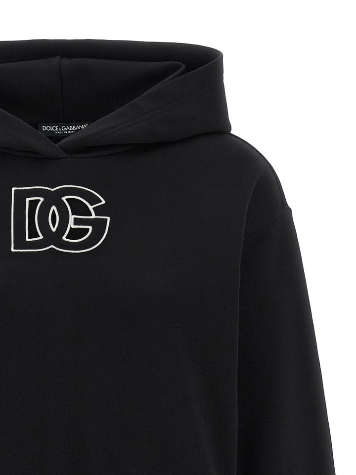 Dolce & Gabbana Embroidery Sweatshirt - Black | 7213ad59a319c165690a3d6c7abaa6393edd71ac