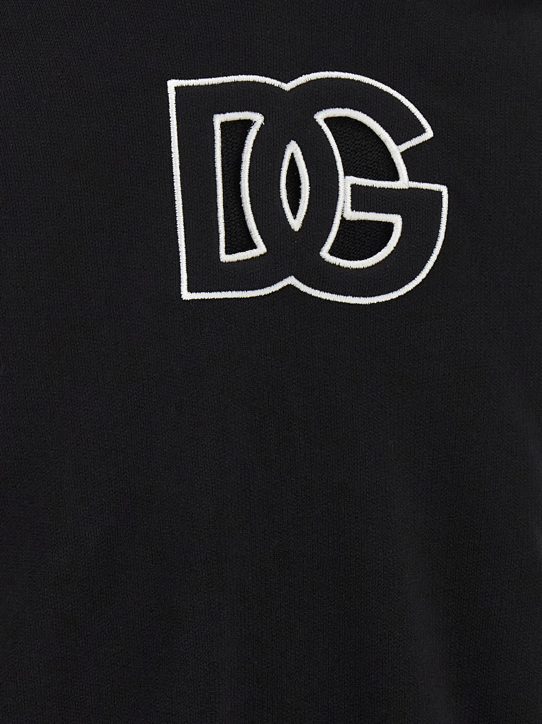 Dolce & Gabbana Embroidery Sweatshirt - Black | db72a0355ac87126af8311f7cb1763ecd2ac349c