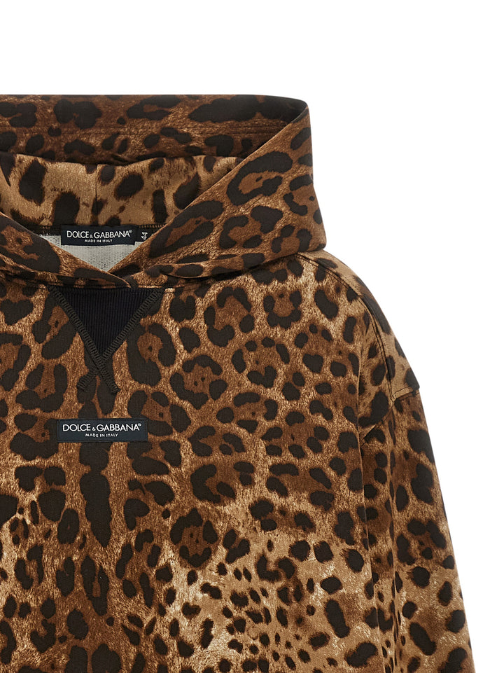 Dolce & Gabbana Leo Sweatshirt - Brown | 68788278ab670986603a77938f9261734fc73ba5
