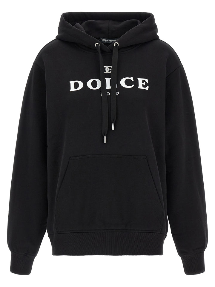 Dolce & Gabbana Dolce Mood Sweatshirt - Black | 99103b309d665f90579c2ad86815e57d177489a5