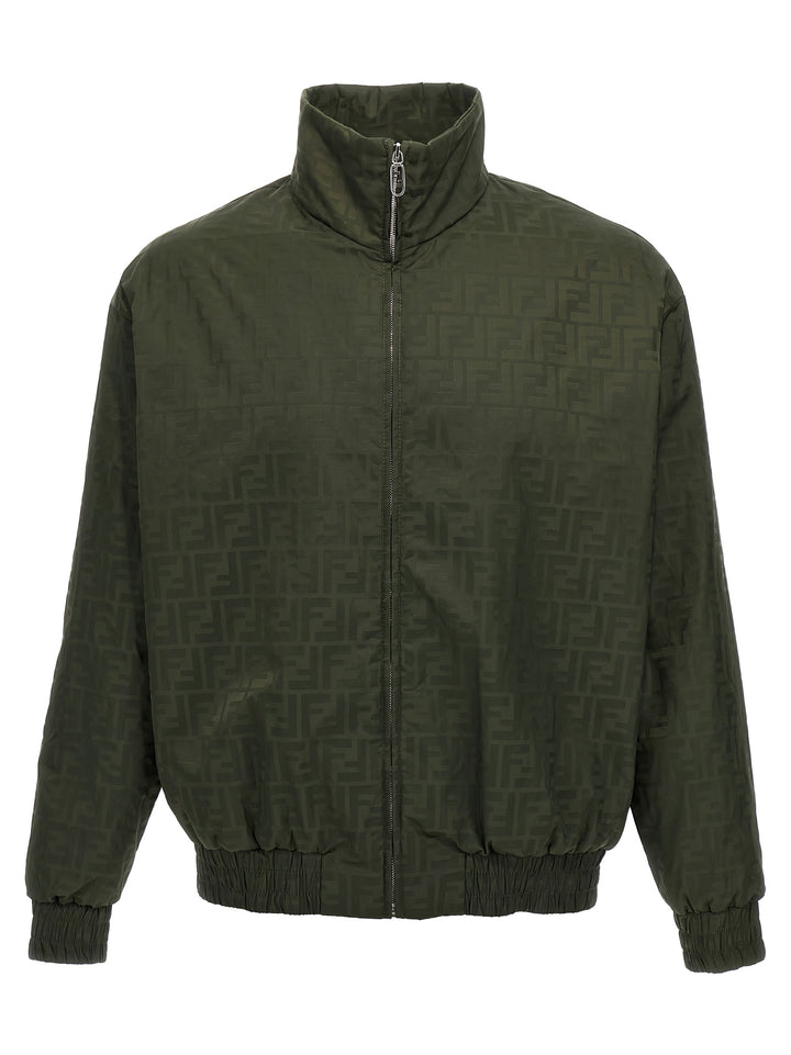 Bomber Ff Casual Jackets, Parka Green