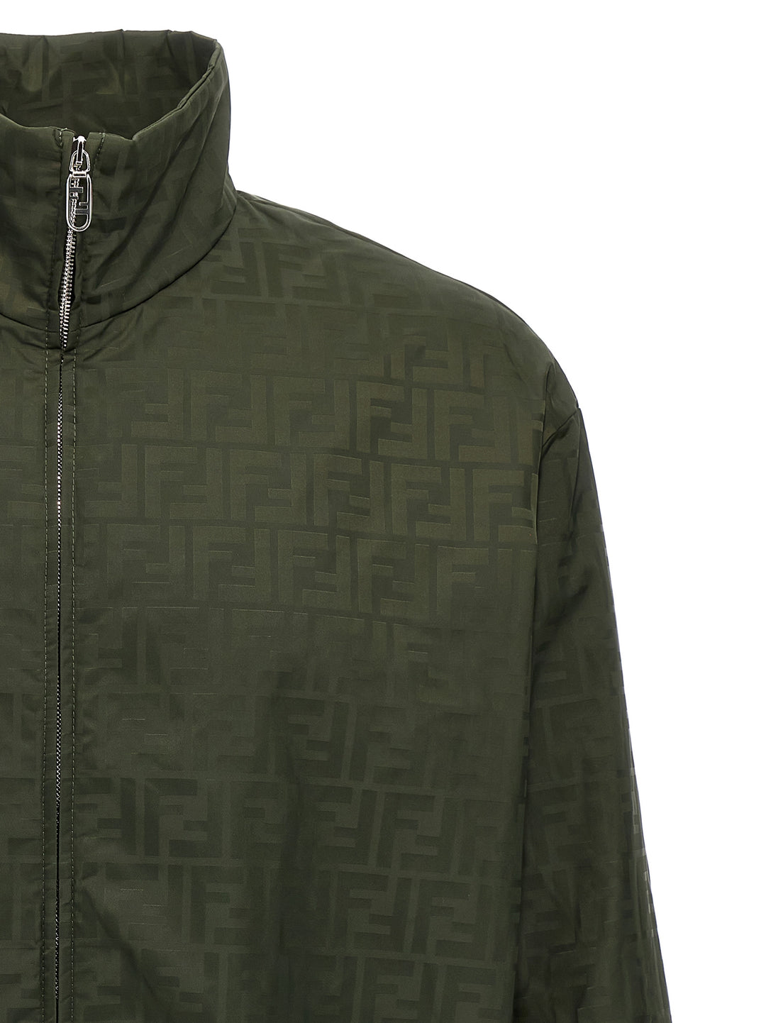 Bomber Ff Casual Jackets, Parka Green