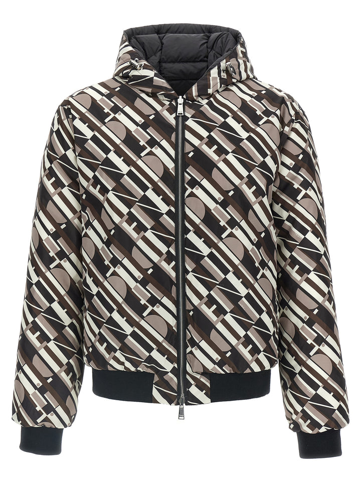 Fendi Reversible Down Jacket Puffer Jackets - Multicolor | 412e2d71ba5b9950fcdececf2a0eed3671ee11d2